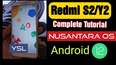 rom ysl|Download and Install AOSP Android 12 on Redmi Y2 (S2, ysl).